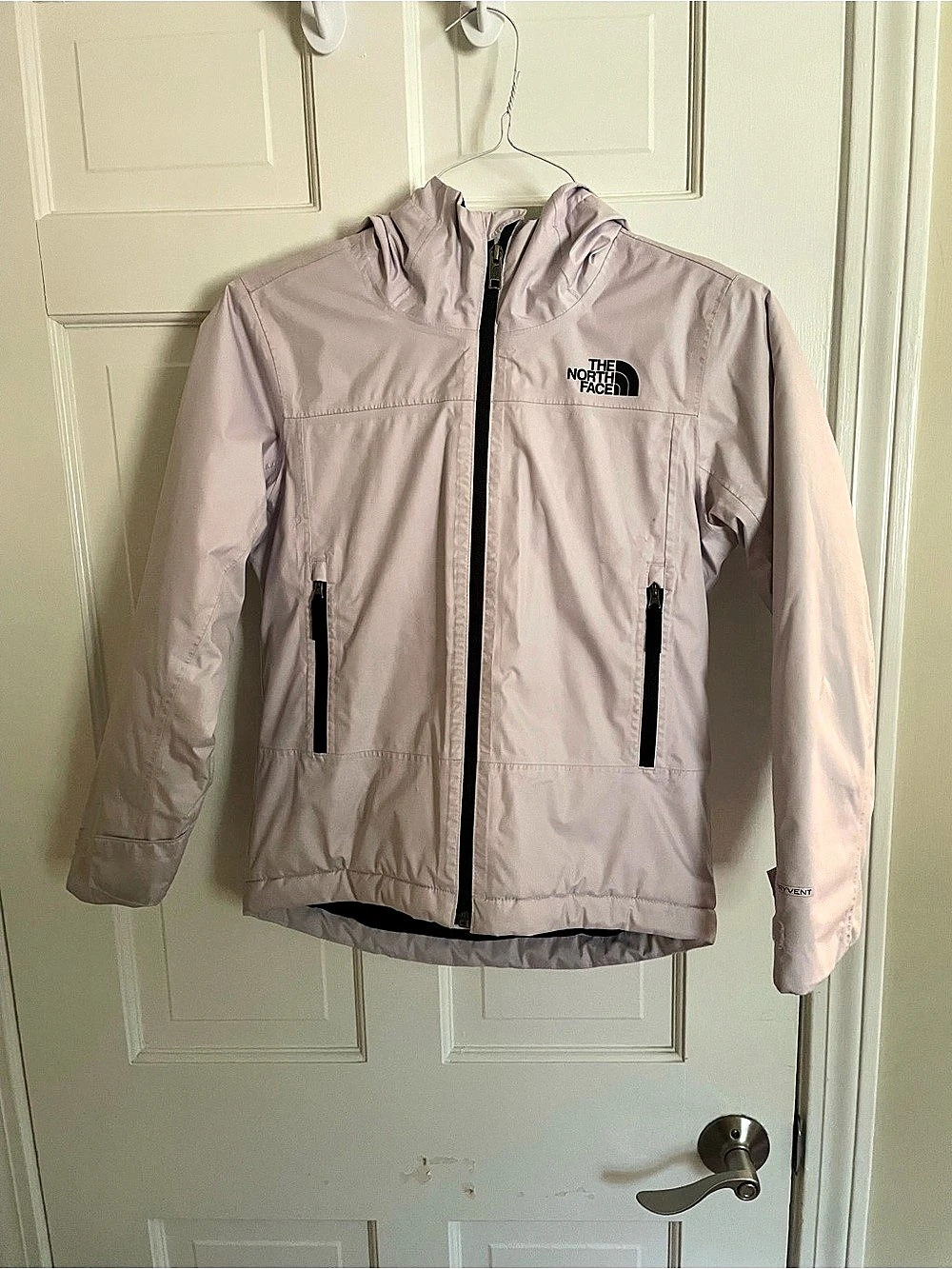 The North Face Girls Lightweight Hooded Jacket Purple  Size 10